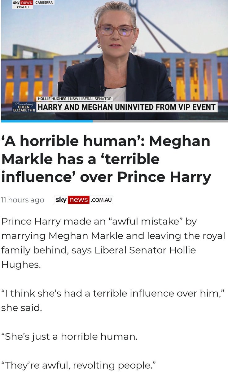 MikeCarlton01's tweet image. What the fuck would @hollieahughes know about it ? Has she met either of them, talked to them ? Or does she lift this shameless drivel third hand from the Murdochracy ?  What an egregious fool she is.