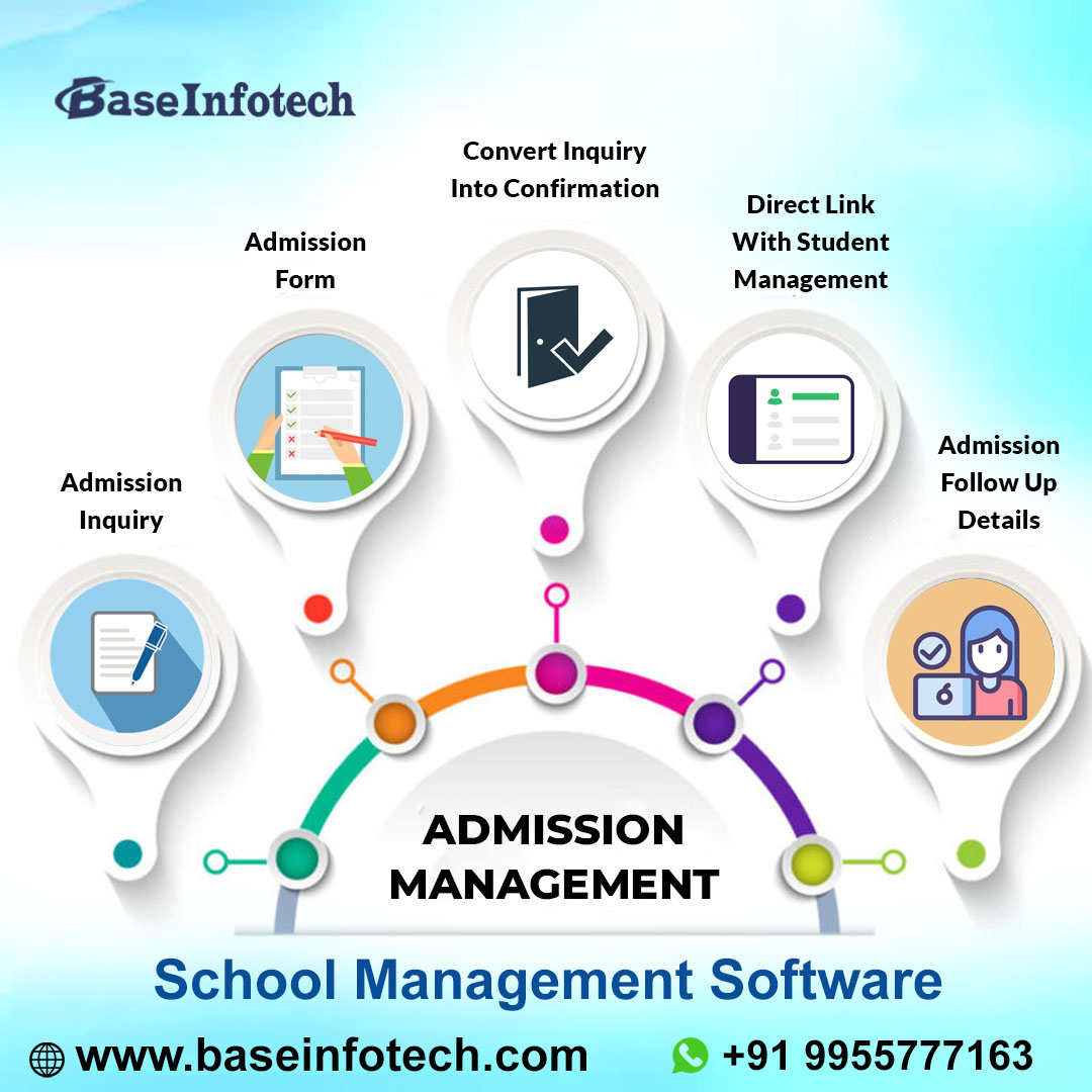 India's Best School Management Software
For Demo Call Now - 9955777163
baseinfotech.com
#school #schools #schoolmanagementsystem #schoolmanagementsoftware #SchoolManagementERP  #schoolerpsoftware #schoolerpsystem #schoolerp  #Patna #Bihar #Ranchi #Guwahati #baseinfotech
