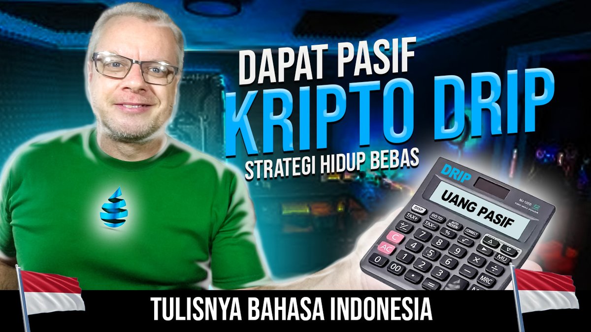 DripIndonesia's tweet photo. Dapat passive income (pasif) dari kripto Drip Network. 

Bagaimana cara investasi?
#kripto #crypto #pasif #caricuan #investasikripto #investasi

https://t.co/dJMbJwk1JY https://t.co/91IHrNNzjf