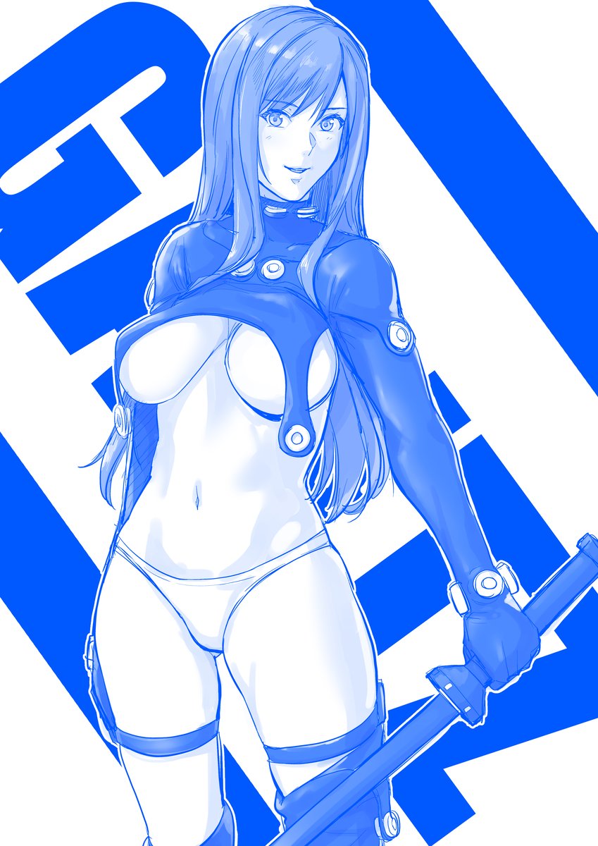 自分もGANTZで過去絵のレイカを… 