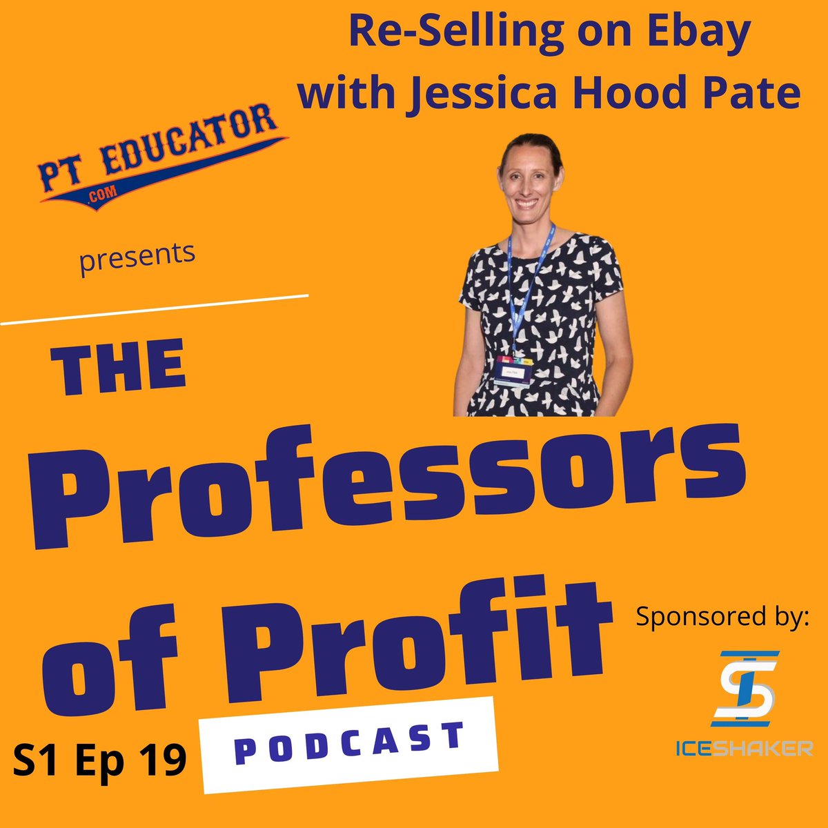 PTEducator's tweet image. Let us help you start a business in Re-Selling on #ebay 
Long time friend Jessica Hood Pate comes on the show to talk about how she turned a side hustle selling on eBay to a full on business, warehouse and all!
#pteducator #professorsofprofit #sidehustle #sidegig #studentloans