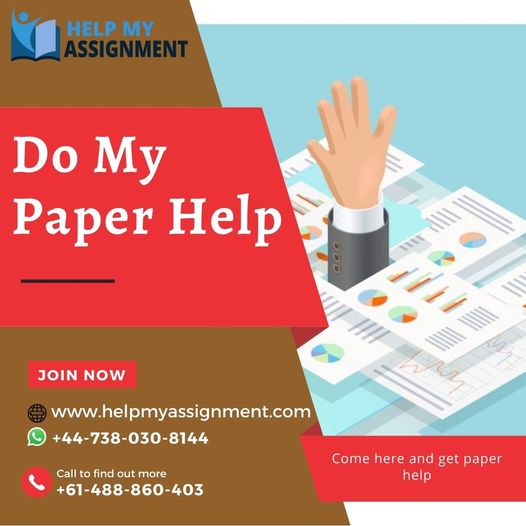 HelpMyAssignme3's tweet image. Here our team complete your paper within deadlines so don't waste your time join us
📞 +61-488-860-403
+44-738-030-8144
📩 contact@helpmyassignment.com
visit: bit.ly/3DuXBYC
#helpmyassignment #assignmenthelper #assignmenthelp #cheapassignmenthelp #assignmentwritinghelp
