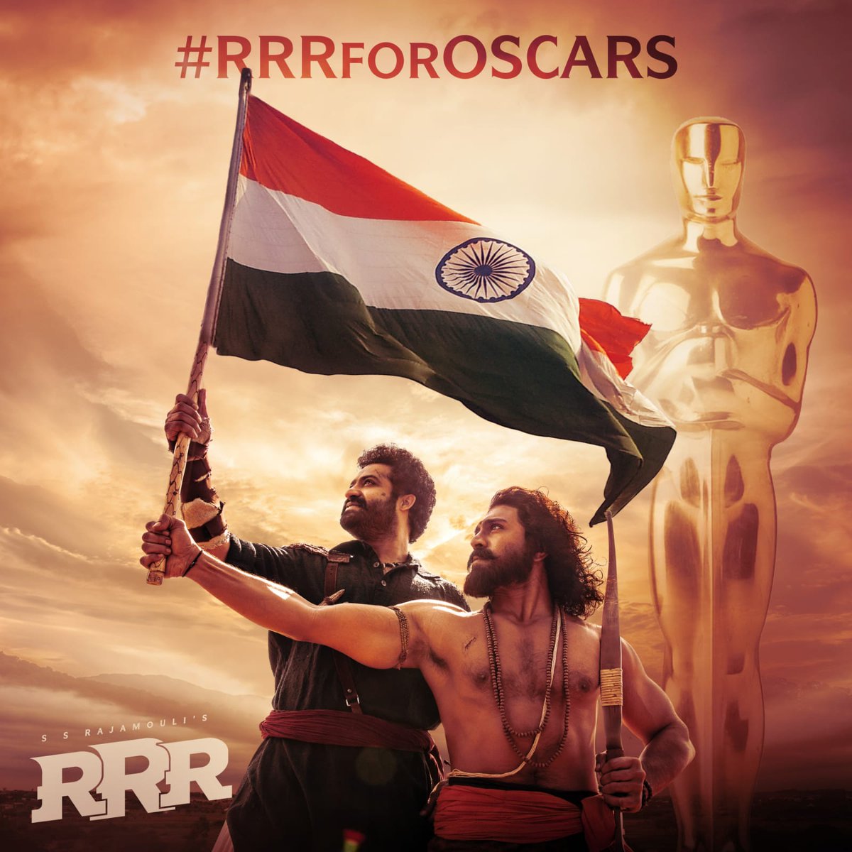 rameshlaus's tweet photo. #RRRMovie deserves all the buzz it is making about Oscars while making Indian cinema extremely proud.

On the reception of recognition of @RRRMovie  globally, this week stands crucial as Indian Govt shall make an announcement. Wish RRR makes its entry to the Oscars. #RRRForOscars https://t.co/KZ98xzoOfe
