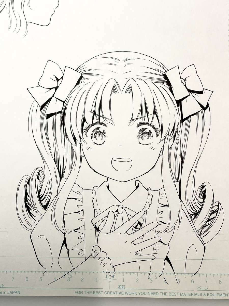 ギャグシーンなのにうっかり描き込んでしまったお菊ちゃん 