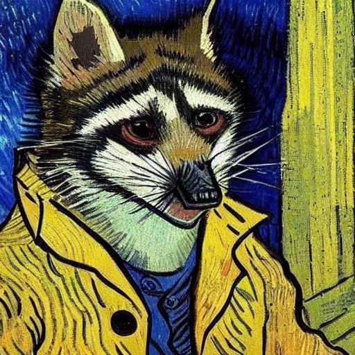 HanseaticW's tweet photo. Raccoon in Van Gogh Style

#raccoon #vangogh #art #ai #waschbär #photography #artificialintelligence #racoon #munich #photooftheday #startup #animals #painting #instagood #berlin #nature #münchen #love #ki #yeezyboost #germany #picoftheday #innovation #neuepinakothek #travel https://t.co/jtkf9lEvVR