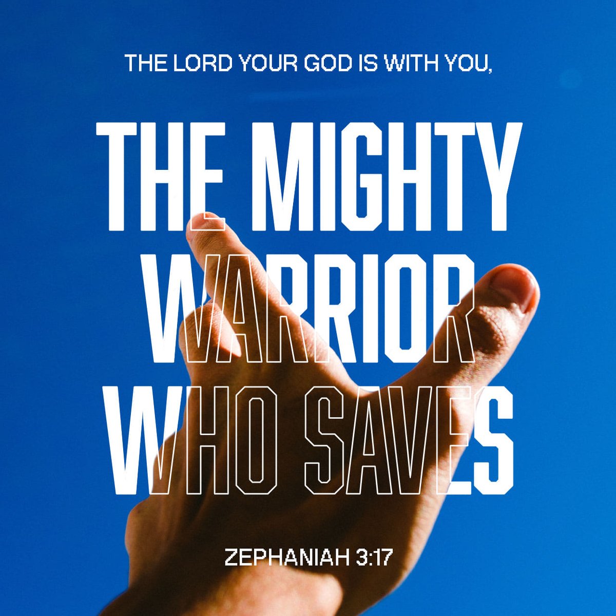 IsaacIyen's tweet photo. For the Lord your God is living among you. He is a mighty savior. He will take delight in you with gladness. With his love, he will calm all your fears. He will rejoice over you with joyful songs.”

Zephaniah 3:17 https://t.co/aYtI54dNAR