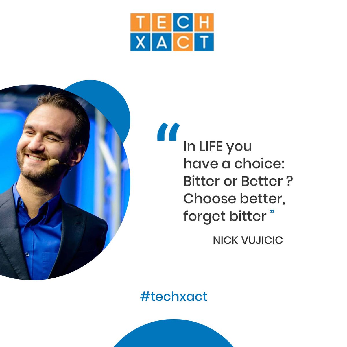 Techxacts's tweet image. Monday Motivation.
#Techxactmondays #MondayInspiration #microsoftpartner #motivation #mondaymotivation #mondayquotespiration #mondaymood