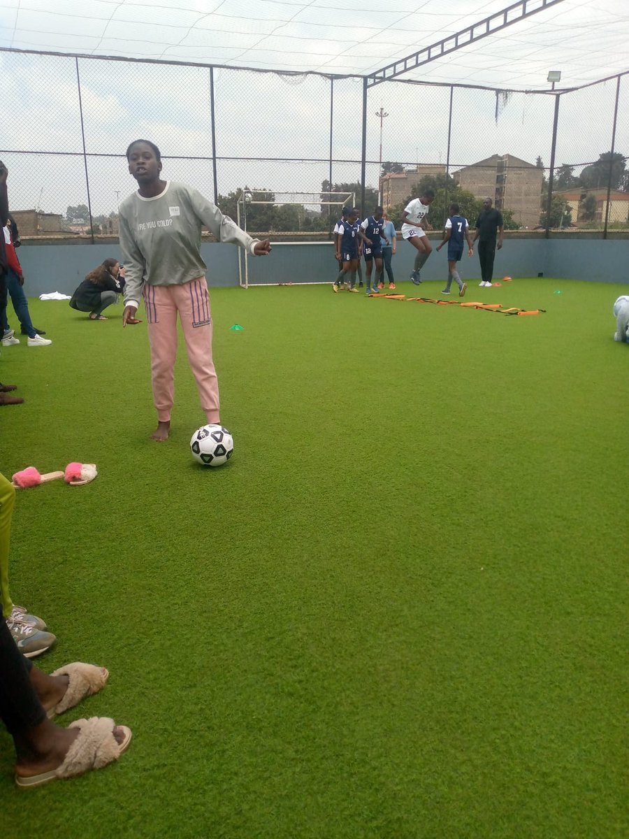 of_kibera's tweet photo. This will help our girls' team in strengthening their skills in soccer which is a life income talent. We are keen in partnering with like minded organizations to better the lives of our girls #Slumfootball for safe environment for girls. #girlsfootball #team #players #uniforms https://t.co/2gMKEKZlCM