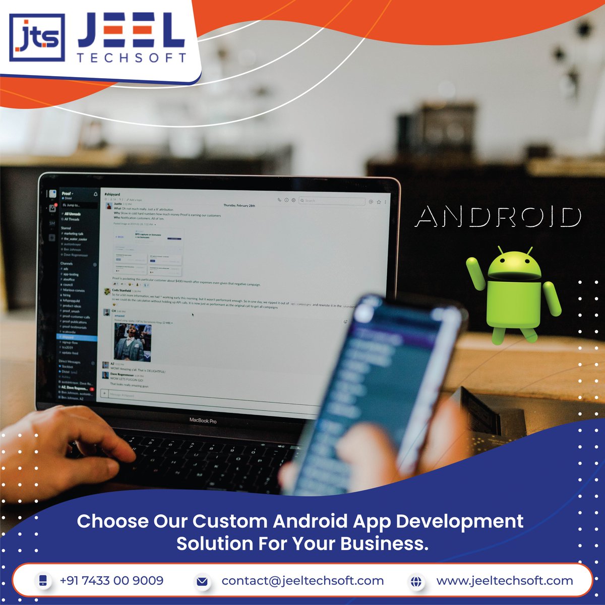 JeelTechsoft's tweet photo. At #jeeltechsoft, our expert team has designed &amp; built custom #appdevelopment solutions for our clients. In addition to that, we can also integrate the developed apps with the back-end web service &amp; corporate systems. Click here to build your dream app https://t.co/4MCdteICG7 https://t.co/U1ULeGDEcT