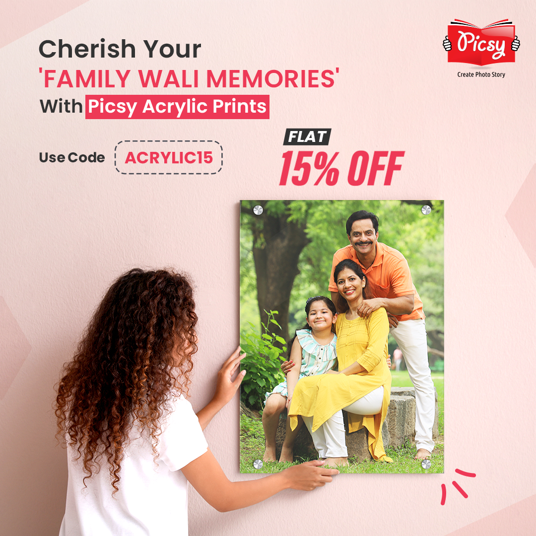 hellopicsy's tweet image. Get a platform for your 'Family Wali Memories' with Picsy Acrylic Prints and cherish every time you take a glimpse.
Download the Picsy app and place your order today.

Create Now: picsy.page.link/acrylic-prints

#acrylicframe #acrylicphotoprint #picsyproducts #newproduct #picsy