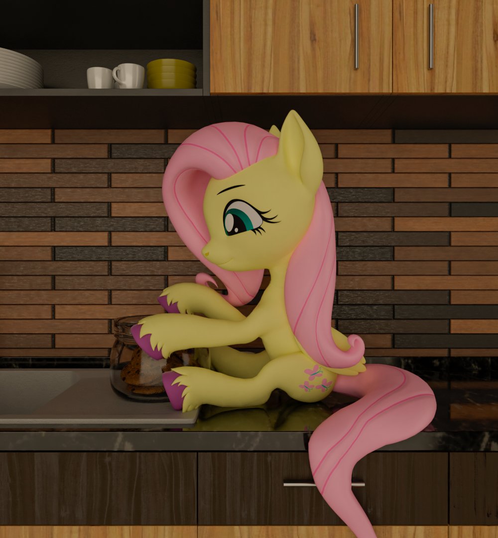 I'm sorry that I've been away for so long, I was looking for cookies for fluttershy. 🍪💞