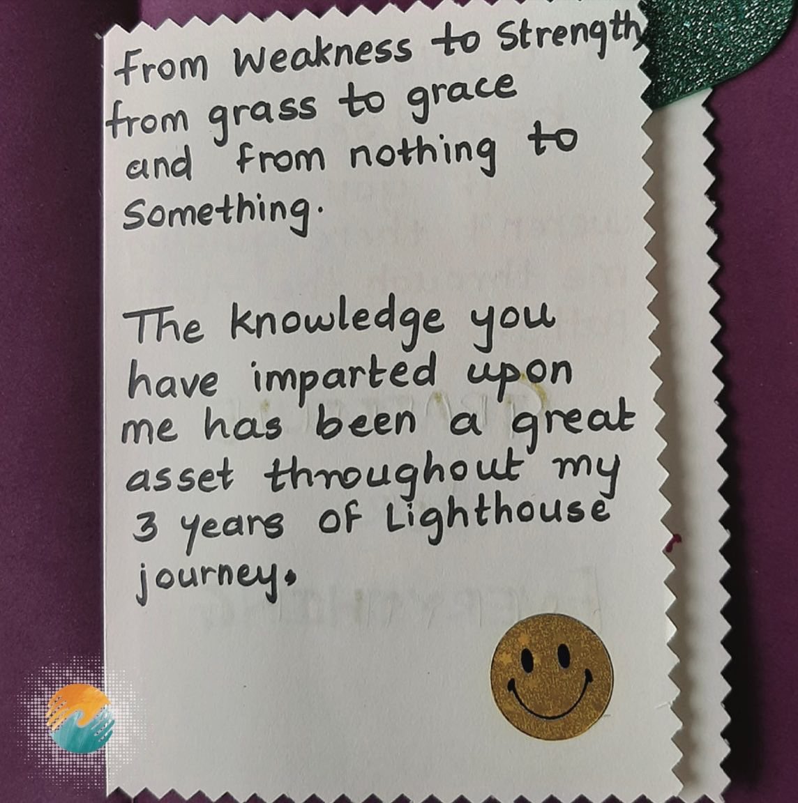 LighthouseIndia's tweet image. Mentee Sneha made this beautiful card for the lighthouse team! #lighthouseproject #gratitude #grateful #giveback #love #lighthousementee #lighthousementor