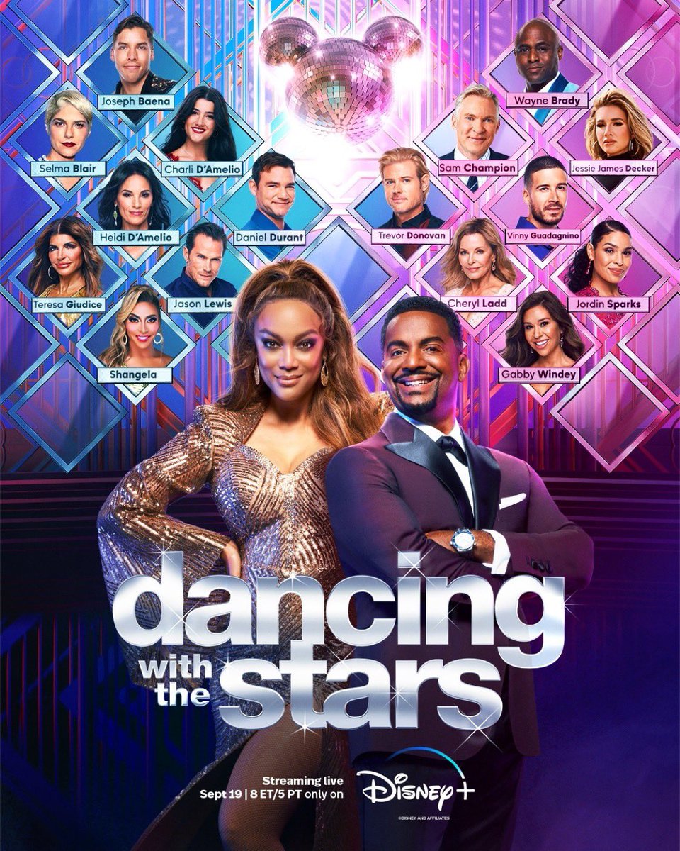 Tomorrow at 8/7 on Disney Plus! <a href="/DisneyPlus/">Disney+</a> <a href="/officialdwts/">Dancing with the Stars #DWTS</a>  see you there!