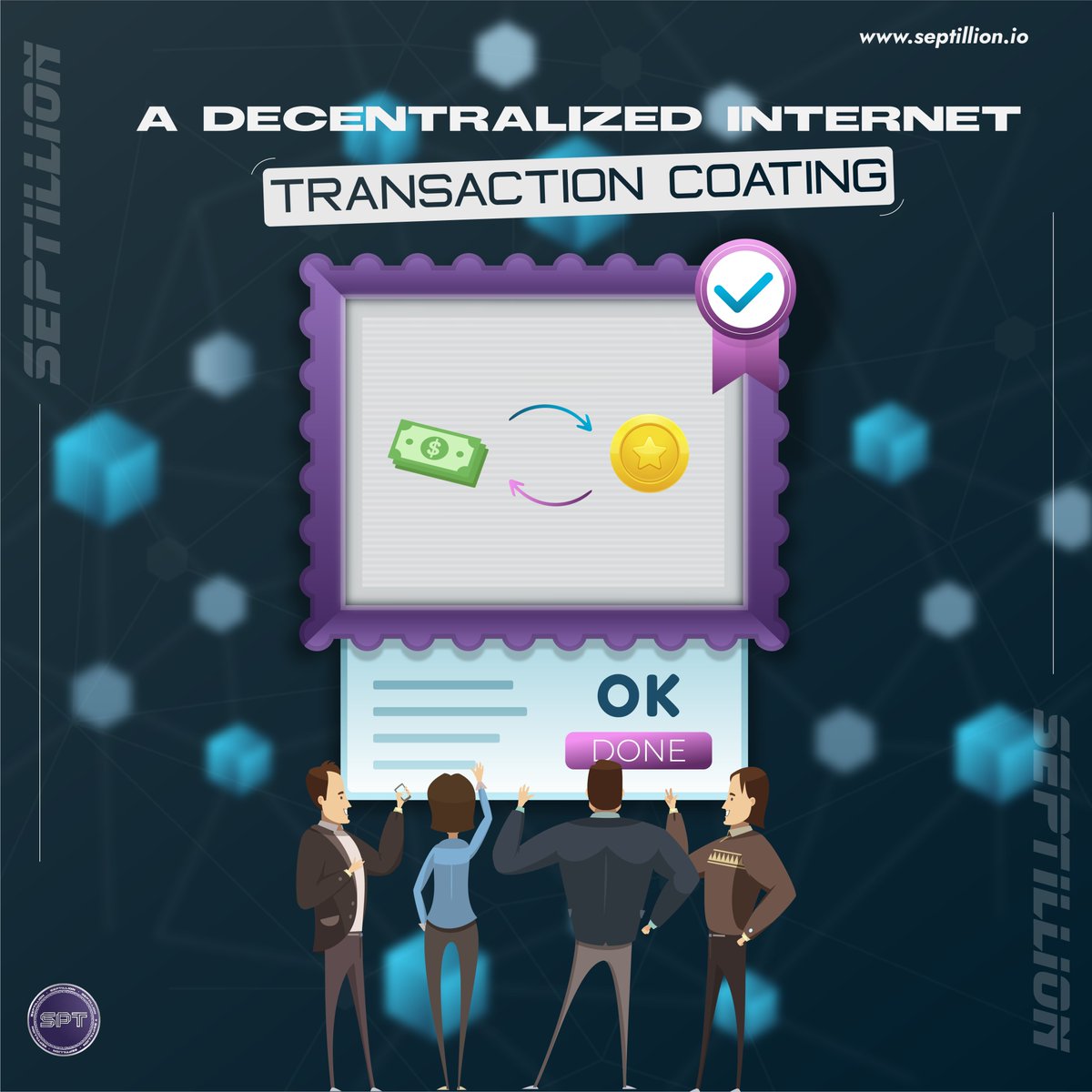 Septillion Crypto vibes are really strong here.
-------------
👉 latoken.com/ieo/SPT
-------------
#money #newtoken #blockchain #bitcoinmining #entrepreneur #tokenization #cryptotoken #cryptomemes #investment #cryptoworld #cryptonews #crypto #cryptotrading #token #investors