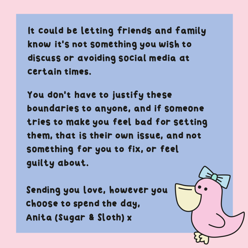 Remember, however much or little news you watch is a personal choice, and protecting your own mental health is your number one obligation. You may wish to set boundaries to help 🌼 #mhmatters #mentalhealthstrategies #anxietystrategies