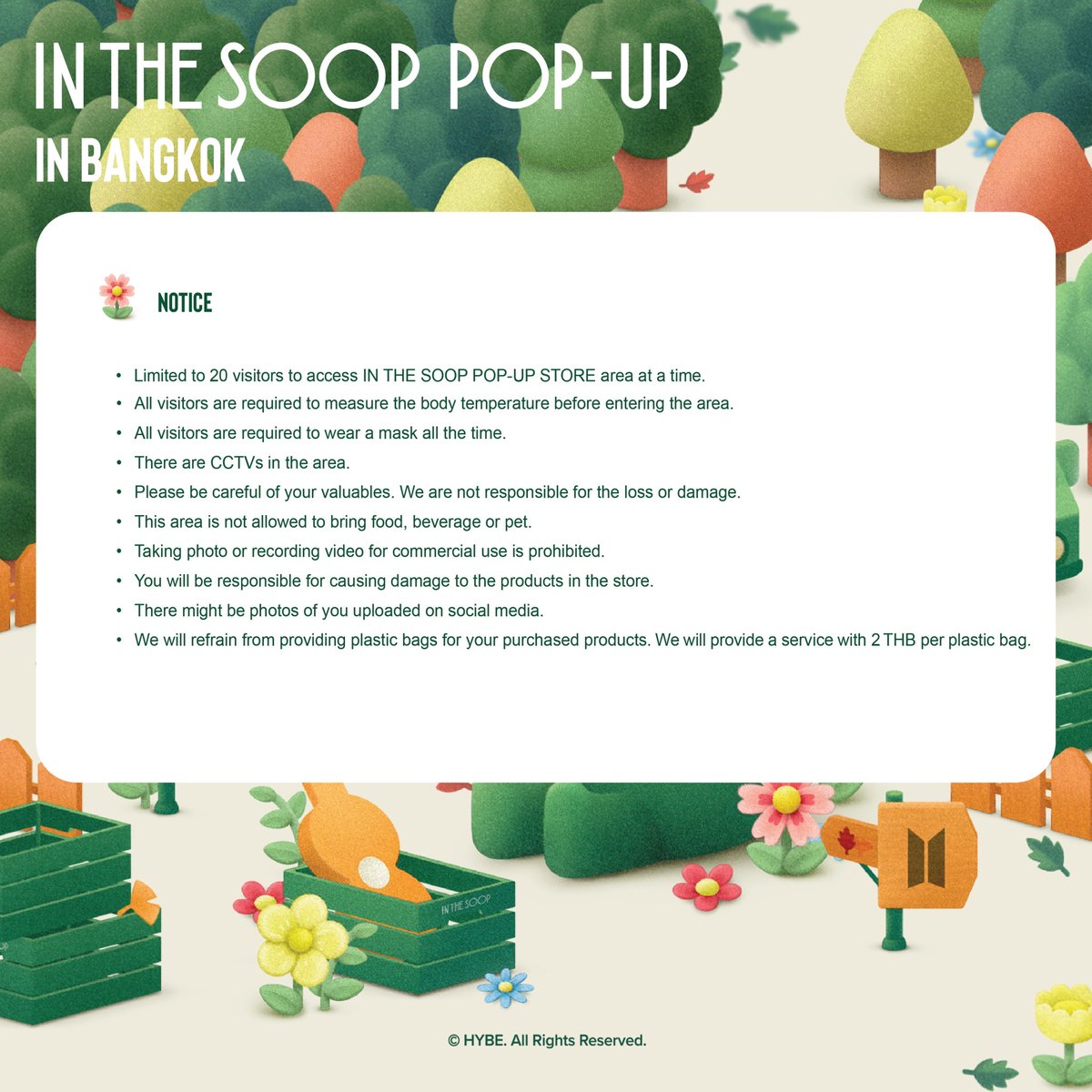 [IN THE SOOP POP-UP in BANGKOK] Get ready for the cute merchandise from IN THE SOOP POP-UP in BANGKOK! 📆 23 SEP – 18 DEC 2022 📍 Floor 1 Zone I, Central World #In_the_Soop #In_the_Soop_POPUP #In_the_Soop_POPUP_BKK #BTS #SEVENTEEN