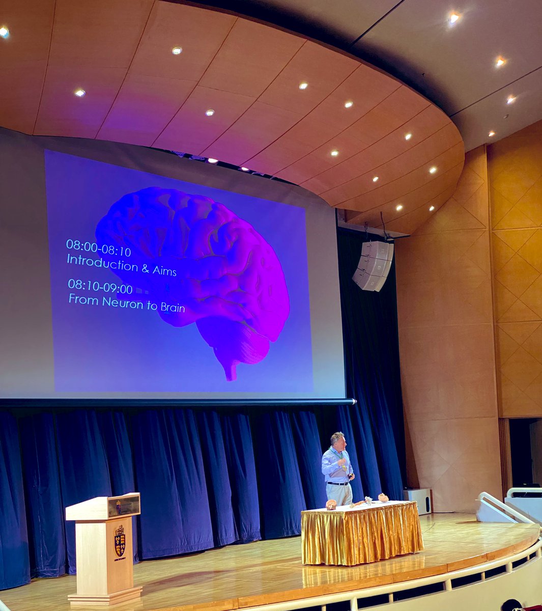 Today we are lucky to have Dr Guy Sutton with us <a href="/shbseniorschool/">shbsenior</a> working with our sixth form students to build their understand of neuroscience 🧠. Part of his visit is a staff and parent lecture too.
