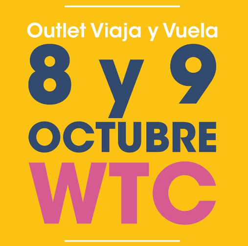 ViajayVuela_MX's tweet photo. Viajes, ofertas, hoteles y MUCHO MÁS...✈️
🗓️ 8 y 9 de Octubre, WTC📍Se acaban los lugares, aparta tu lugar aquí: https://t.co/dvv3EnSiqZ
#promociones #descuentos #turismo #outletdeviajes #outletviajayvuela https://t.co/TN84Dt4Bhw