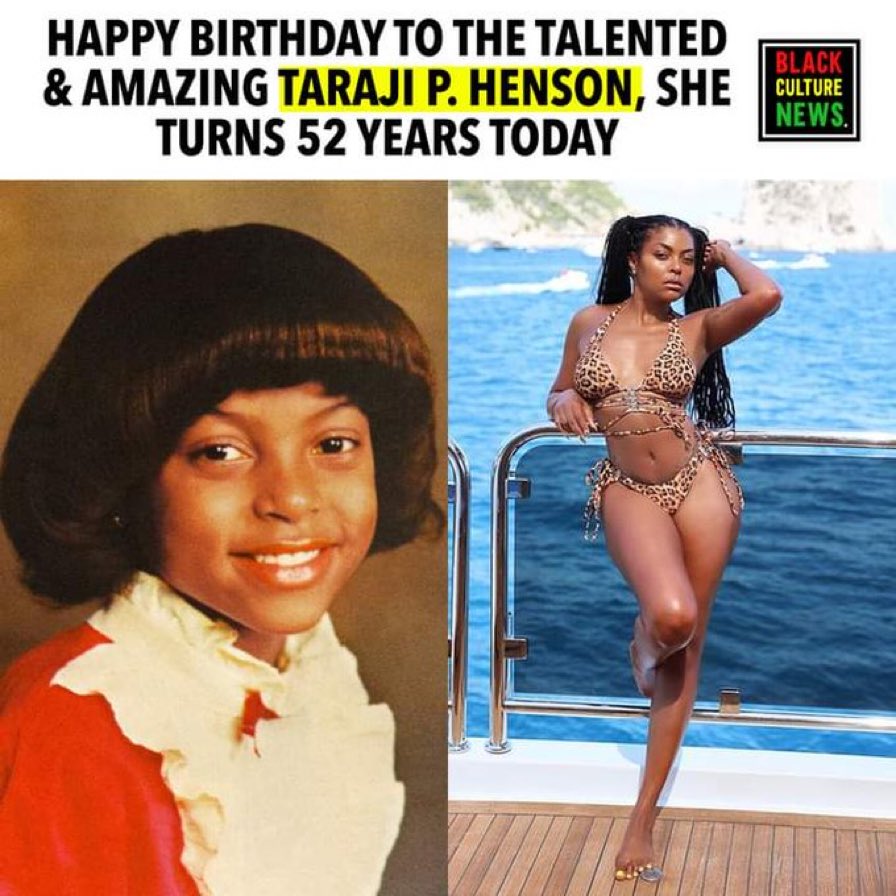 Happy birthday to the beautiful Taraji P. Henson. 