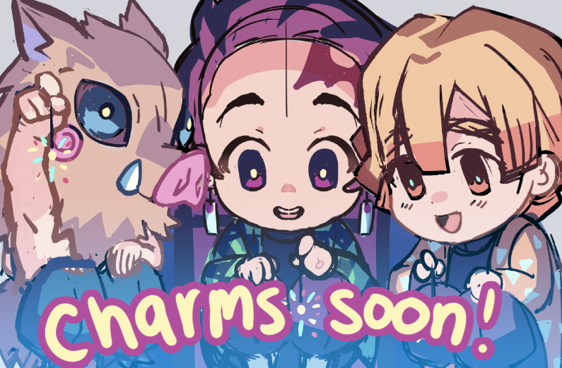 四宮かぐや 「  NEW CHARMS OCT 3RD #DemonSlayerKimetsu」|mriirii | 💜 STORE OPEN 3/6-3/30 💜のイラスト