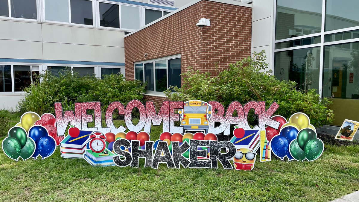 ShakerMiddlePTA's tweet photo. Welcome back!  We hope everyone has a great day! https://t.co/qiaWI7GCIe