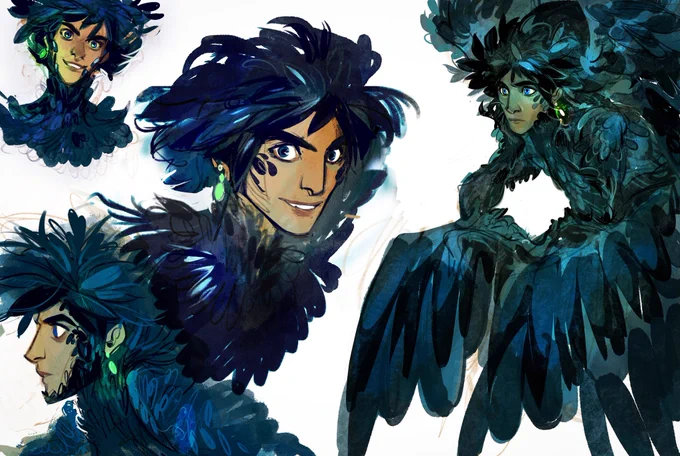 Had to add more #howlpendragon #HowlsMovingCastle #characterdesign 