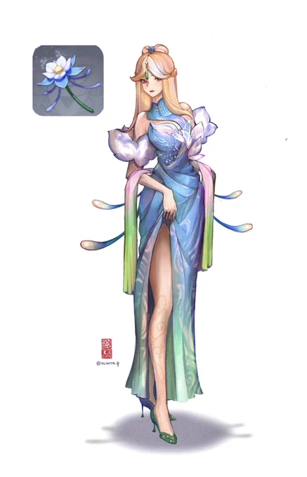 glaze lily#原神 