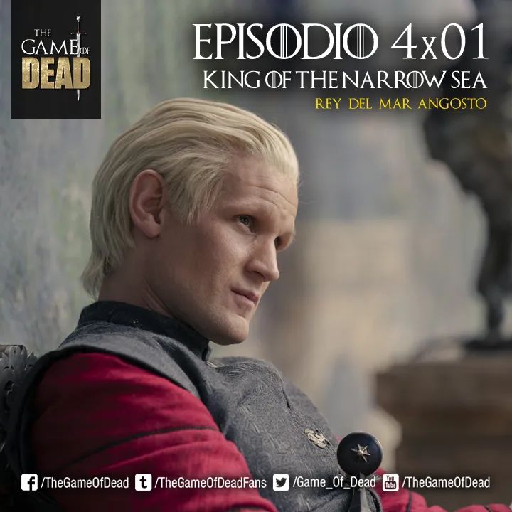 ⚔️#AComentar!
¿Qué les pareció el cuarto episodio de #HOTD? #HouseoftheDragon #HouseTargaryen
