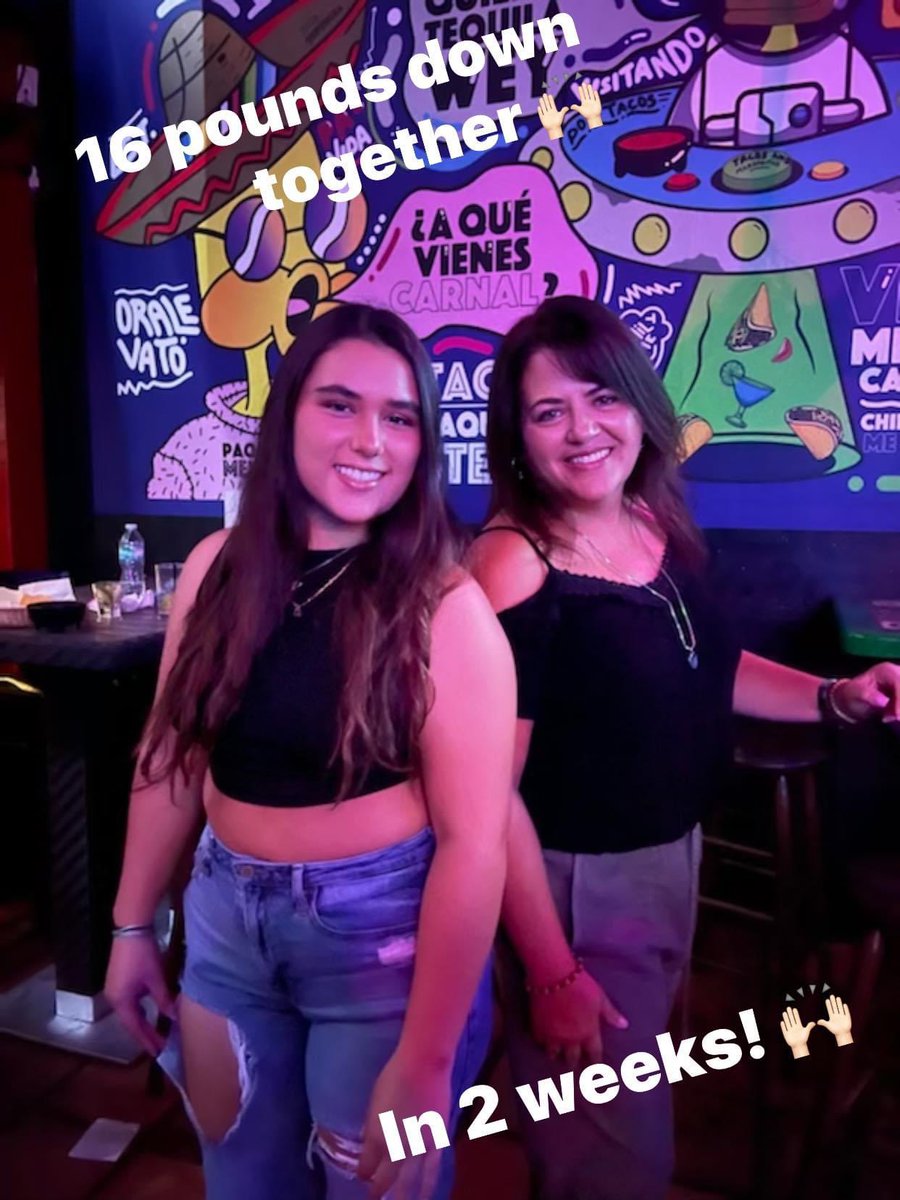 smdcounselor's tweet photo. Being bold and sharing out loud… 
Celebrated our weight loss with a night out!  🥳🥳
Love that we are doing this together. 💙We finally found something that works… Already down 16 pounds in 2 weeks! We are so excited for what’s to come. 😁😁
I love this program! 
#bebold https://t.co/sl0kIoJ8gJ