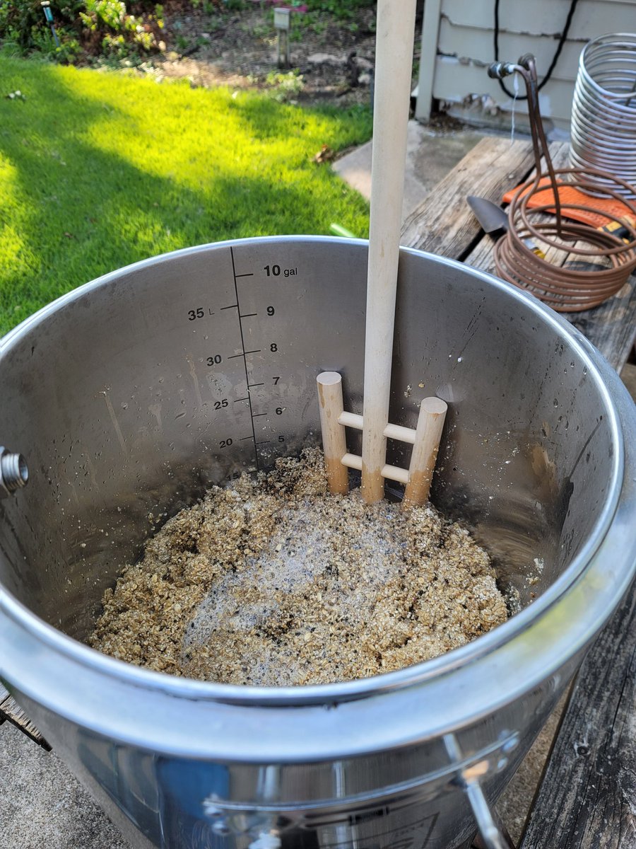 Going to flip this 15lbs of grain into a  Chocolate Stout.