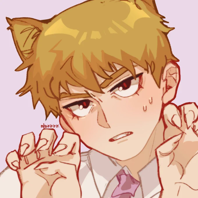 meow meow #モブサイコ100 #mp100 #reigen 