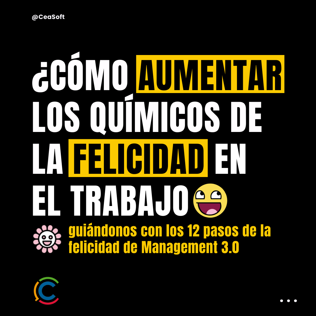 CeaSoft's tweet photo. ¿Cómo #aumentar los químicos de la #felicidad 😆 en el #trabajo? encuentra la respuesta en este interesante post 👉
https://t.co/4BJzvlD9Oq

Y de aprender más sobre estos temas de felicidad en el trabajo te invitamos a la última edición de Energize People https://t.co/OEqHAXHBxX https://t.co/LNvAV1O5iI
