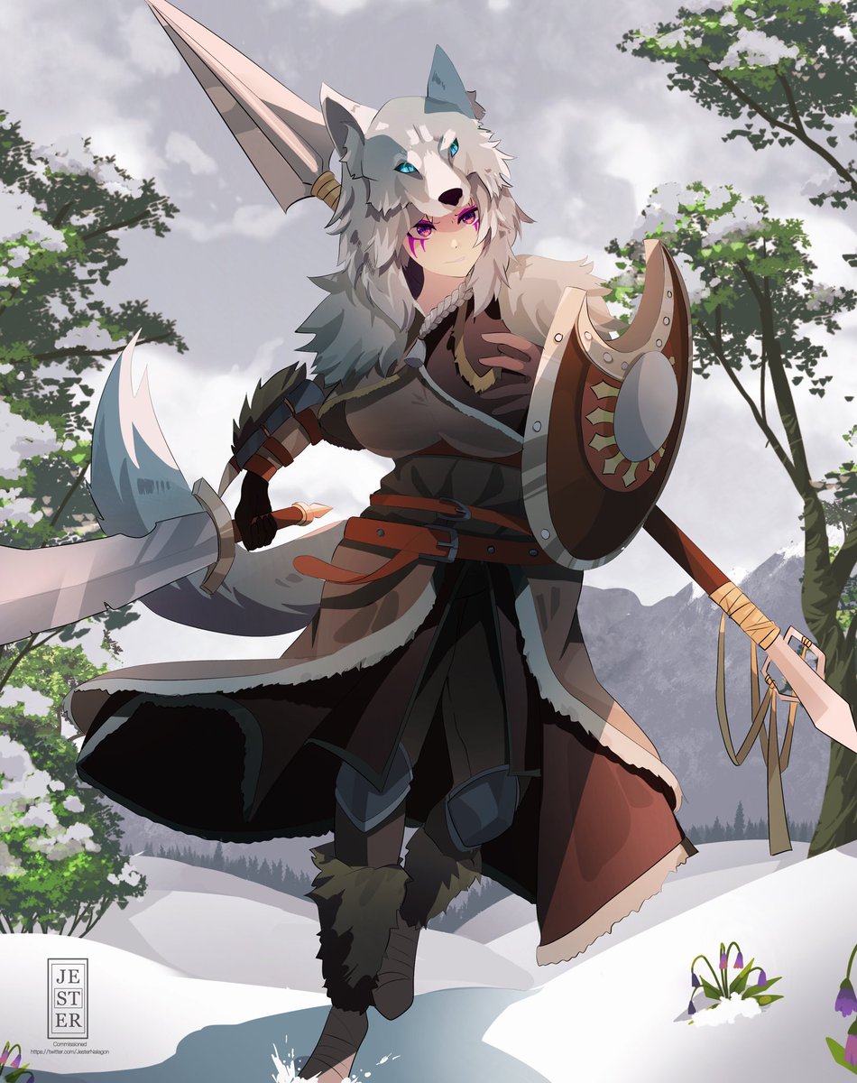 JesterNalagon's tweet photo. Commission done! Thank you so much @GDragonsbane https://t.co/z1isRsLMrw