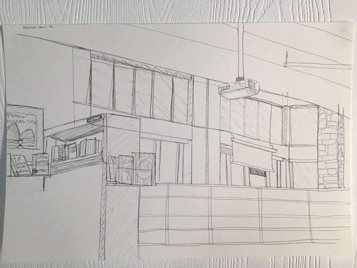 SotoArths's tweet photo. Using drawing technique Continuous line and Rule-of-Thirds Composition method with only ink on 12" x 18" paper. #7thperiod #1hour #sotoart #crhsart Rajan M-C, Damien D,  Hannah L, Ellia F. https://t.co/fcnOjWHAfT