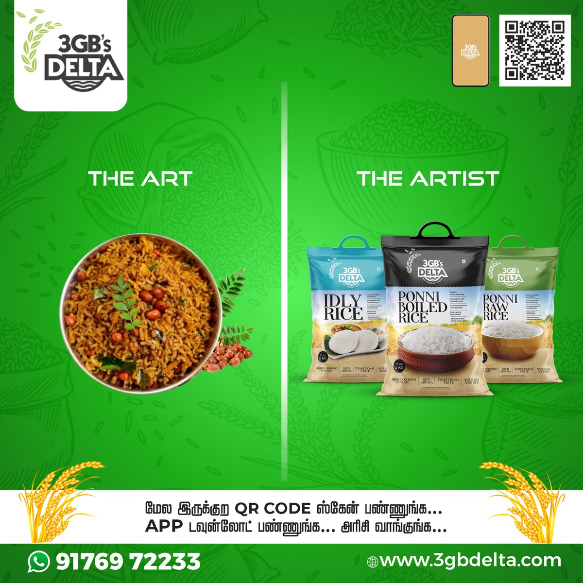 3gbdelta's tweet photo. With 3GB Delta Rice, make your meal tasty &amp; Healthy-Licious - and that's a promise!
Now get 3GB Delta Rice delivered to your doorstep. Click https://t.co/7Y9WX9IDxB to order.
#3gbdeltarice #delta #rice #download #food #homemaker #coimbatore #shopping #tamilnadu #trending #funfact https://t.co/2vOiCZRoZW