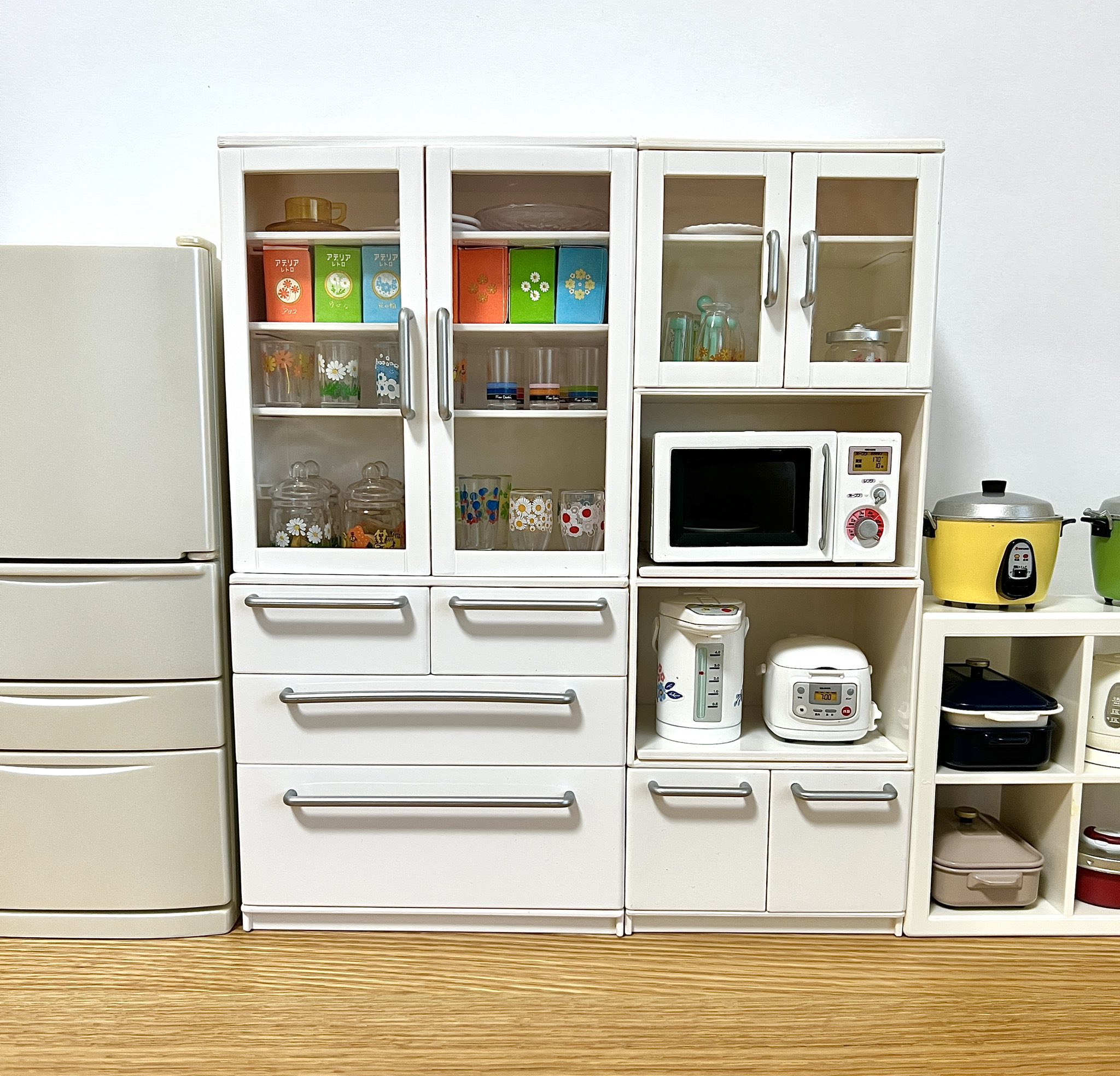 リーメント　ぷちサンプル　ピッカリさん　システムクックさん　家電館 リーメントぷちサンプルピッカリさんシステムクックさん家電館