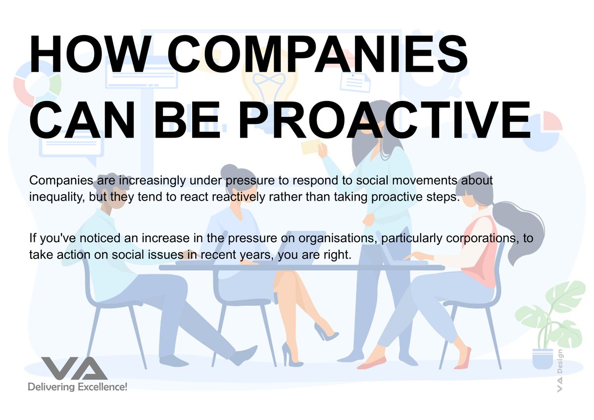 ConnectVac's tweet photo. #Companies are under increasing pressure to #respond to #social #movements about #inequality, but they tend to #react #reactively rather than #proactively. This article will guide with innovative ways.
#consulting #Management
Read the full article at: https://t.co/88kXOC4kAg https://t.co/LAlkgCsHvh