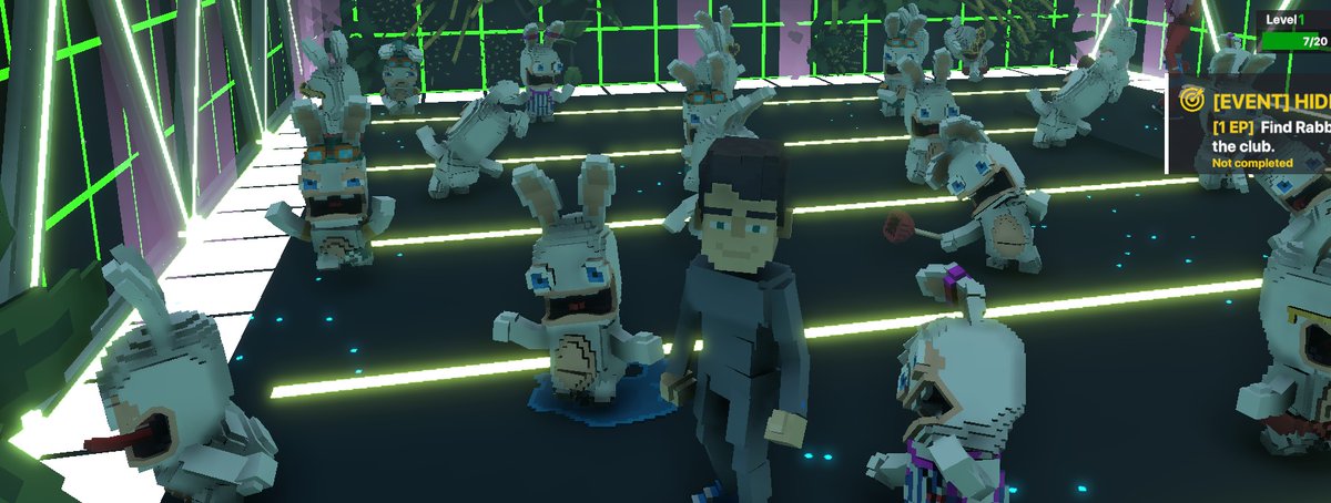 Daphne7777's tweet photo. @TheSandboxGame @RabbidsOfficial I just participated in the #SandboxAlphaS3Giveaway for a chance to win 500 SAND! Found the Disco Rabbid, check out my screenshot below!
👇 https://t.co/Z4SS5ntVFH