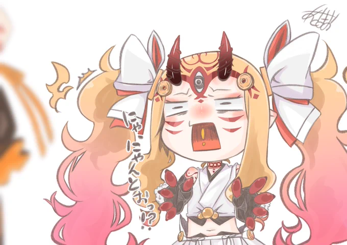 おはようございまーす( '▽`)イベント明けの月曜日でございます☆ミ昨日は沢山の方にお会いできてとても嬉しかったです・:*+.\(( °ω° ))/.:+これからもいっぱいお絵描きするので今後ともよろしくお願いします今日の過去絵はにゃにゃにゃんとー∑(゜Д゜)な茨木ちゃんでございます☆ミ 