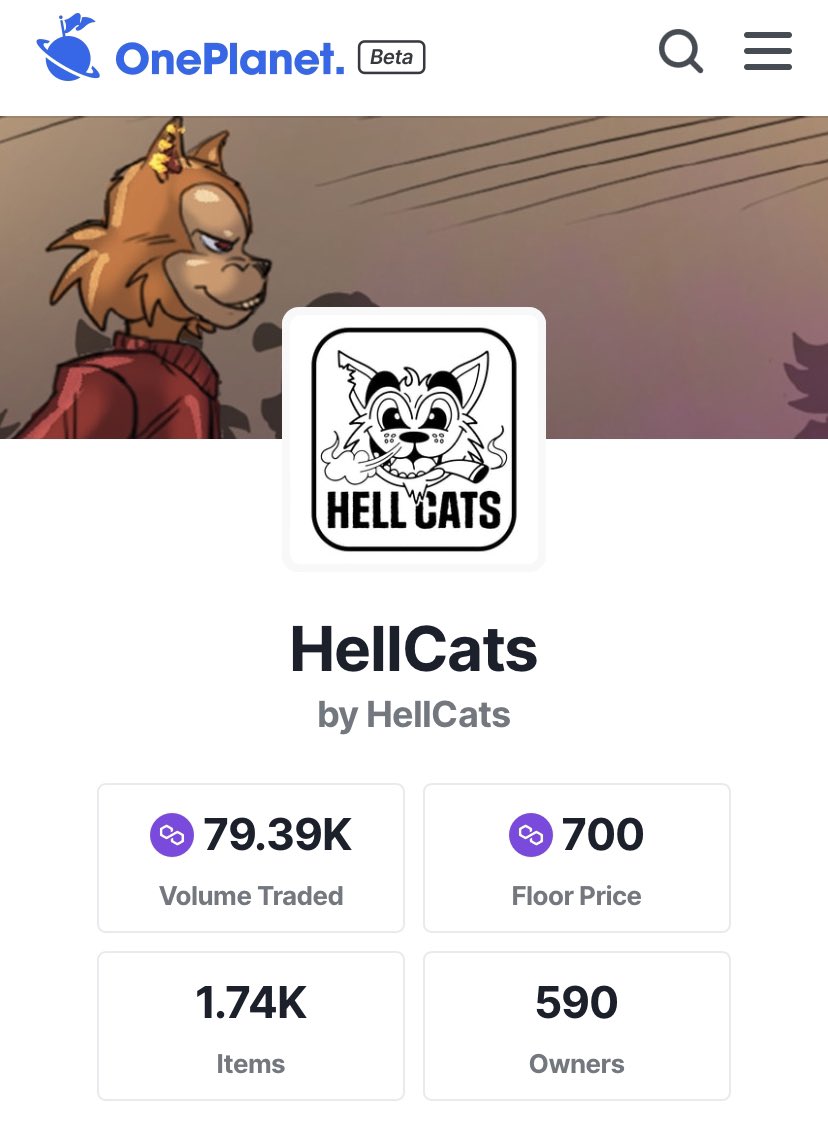 Whats this, day 5? That’s some solid PA/vol @HellCatsNFT Only another 300% to go before previous FP. That was without staking, merch, irl collabs and token utility right? Still 800 cats to come home too. Let’s check back in a week or so.