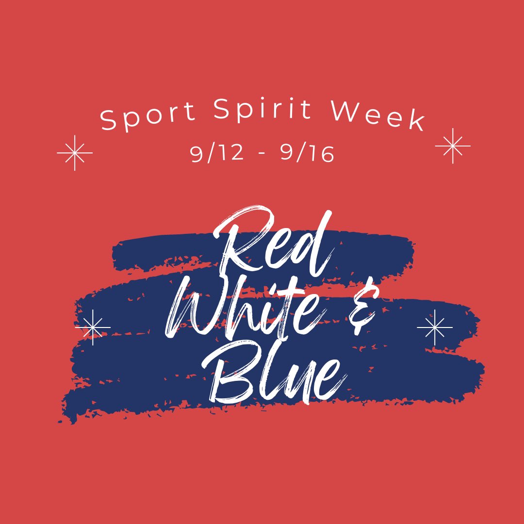 This weeks theme for all sporting events!! Come and support