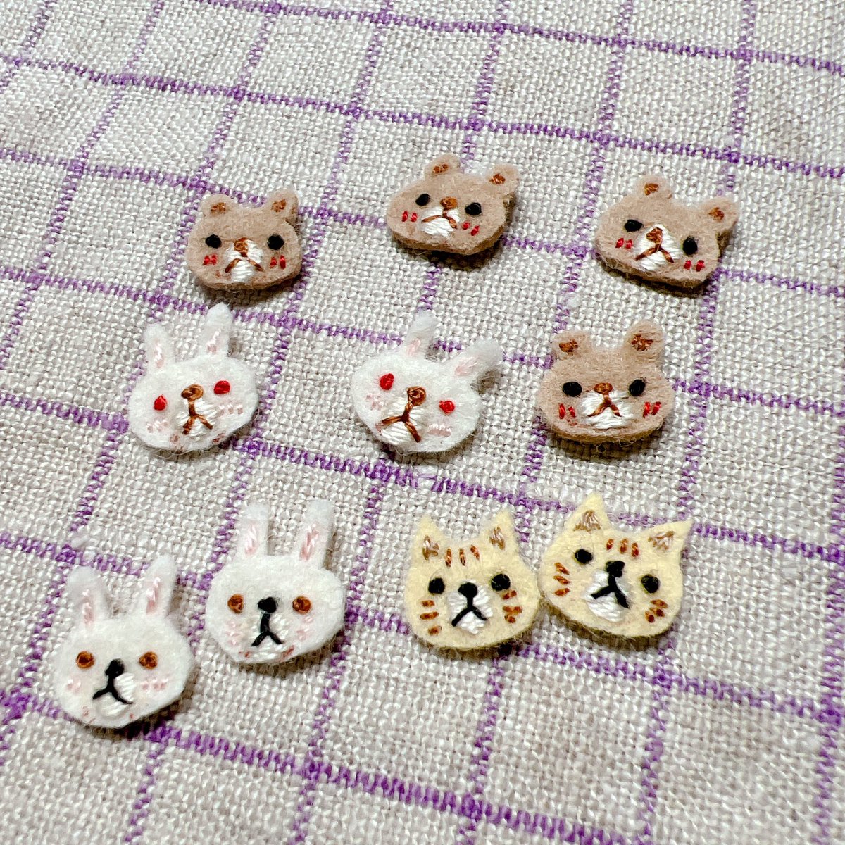 dolly_maron3's tweet photo. ゆっくりすぎるペースだけど、ちっちゃいの作ってます🐻🐰 https://t.co/O0W1ibKR5m