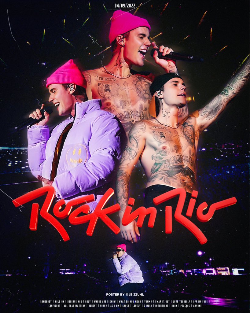 biebernovidade's tweet photo. Justin Bieber — Rock in Rio 2022. https://t.co/IjqI2cOuwW