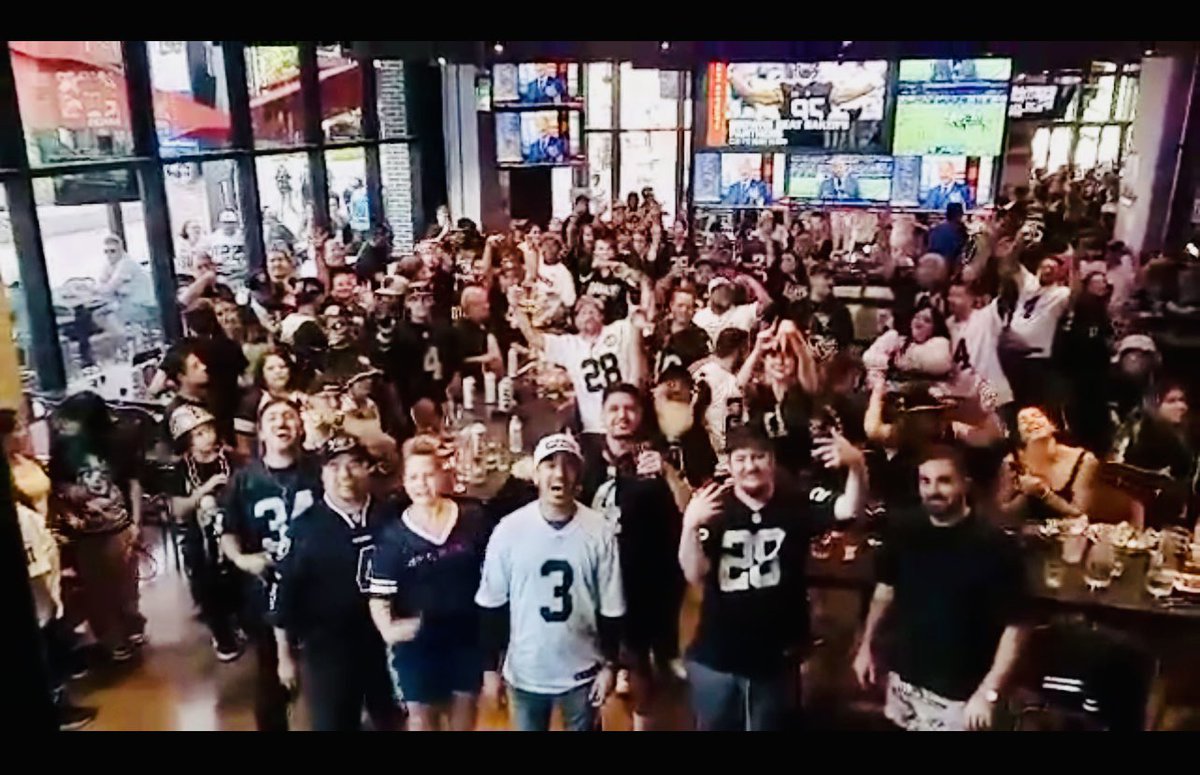 DeeDanay's tweet photo. Thank you too all that came out today to join us! 303 Raider Nation came out hard in the paint! Came out and showed Downtown Denver what it is to be a NATION… RAIDER NATION!!!
And when we yelled out RAIDERS… They knew just how much we love our team!!!
Much love and respect https://t.co/Oxm42e01Ab