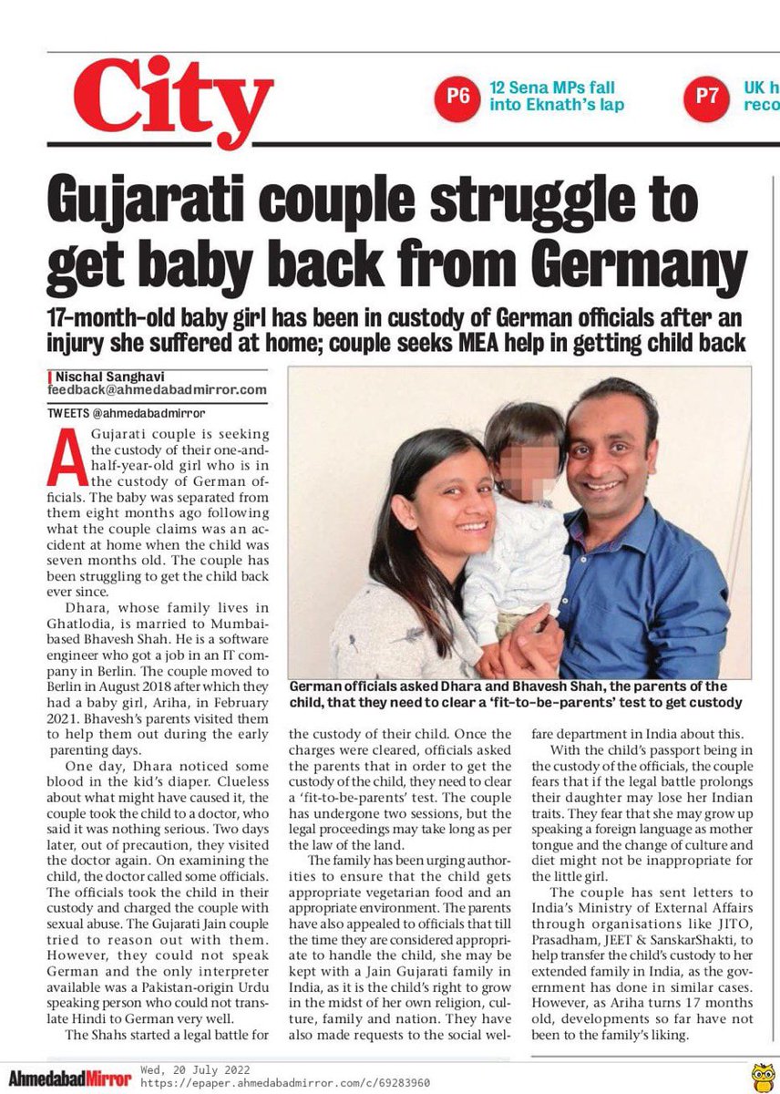 <a href="/save_ariha/">SaveAriha</a> #bharatkibetibachao  #saveariha <a href="/myogiadityanath/">Yogi Adityanath</a> <a href="/narendramodi/">Narendra Modi</a> <a href="/PMOIndia/">PMO India</a> <a href="/rashtrapatibhvn/">President of India</a> <a href="/sanghaviharsh/">Harsh Sanghavi</a> <a href="/AmitShah/">Amit Shah</a> it's humble request bring back ariha