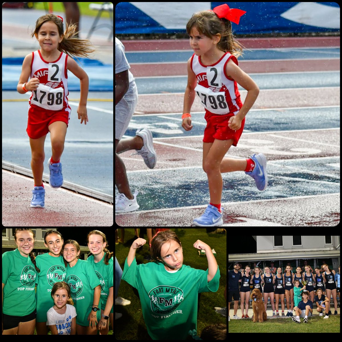 MiamiEliteTC's tweet photo. One of our youngest athletes competed today at the iTri Kids Racing series in Tamiami Park. Riley spent all of yesterday cheering and supporting our high school athletes (and her big sister) 🏃‍♀️🔥

--
#crosscountry #xc #usatf #aau #track #miamitrack #miamirunning #running #run https://t.co/gTDErT7BSh