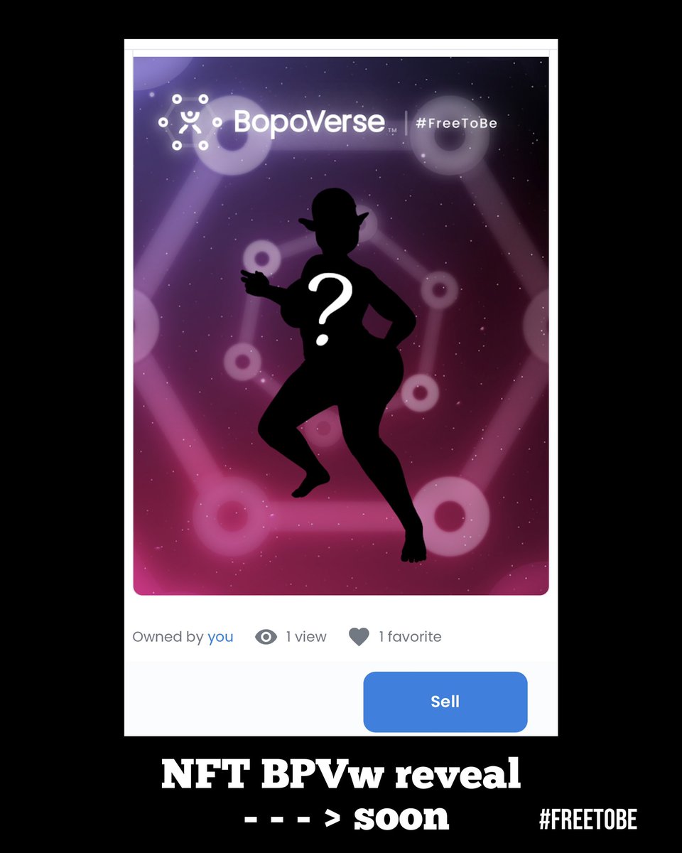 🤩 Anticipating the <a href="/Bopoverse/">BopoVerse ™️ - #FreeToBe</a> reveal!

✅ Check out the project! ✅

✅ Minting ✅

#NFTcommunity #Bpvw #NFT