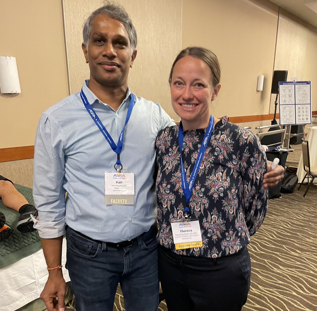 It’s nice to have you in Birmingham @UAB_Anesthesia…and San Diego! Thank you @KalagaraHari for the invitation to be associate faculty for #asrapocus! Now onto spreading the benefit of POCUS globally! #globalanesthesia