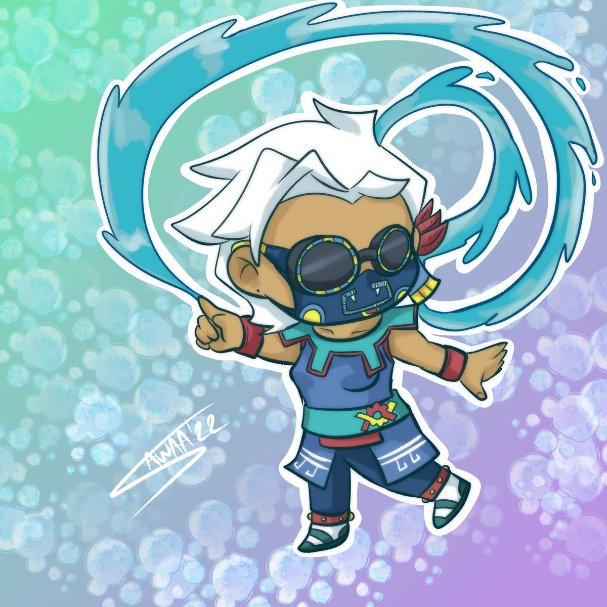 sawaanojutsu's tweet photo. I'm still working on the #chibi fighters from this year's #lfighter this weekend i made Mixtli #OC from Tezca de Oca and Venus Oc from Asena 6 more fighters to go! https://t.co/OiTSMUuhsM