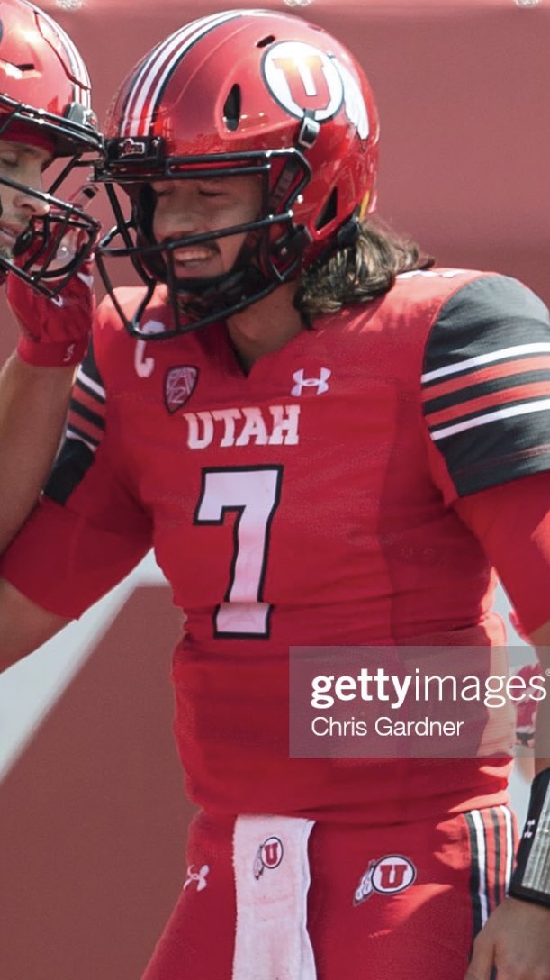 Helmet Stalker on Twitter "Utah QB Cameron Rising is using a Light